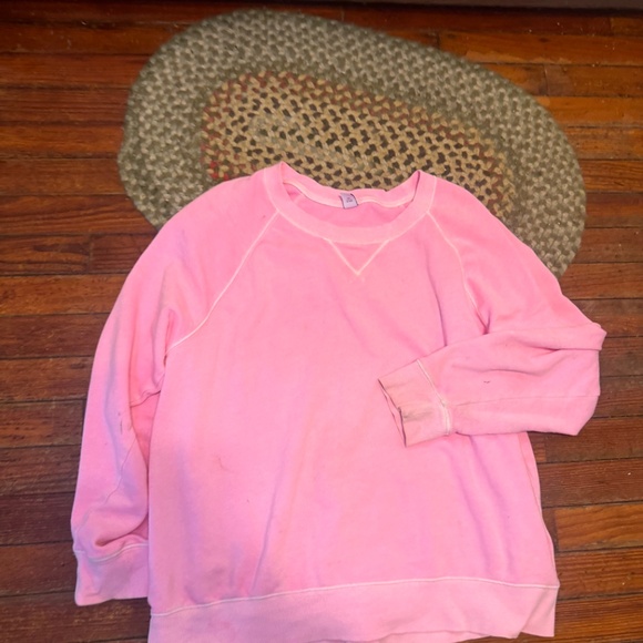 Old Navy pink sweatshirt size large - Picture 2 of 4